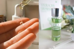 Test thử Serum TERA20’s Pure Green Vitamin C L-Ascorbic Acid 15% đến từ thương hiệu TERA20’s