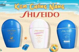 Kem chống nắng Shiseido có mấy loại? Review chi tiết