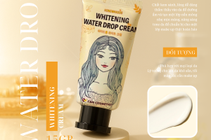 Review kem dưỡng trắng giọt nước WHITENING Water drop cream Hongwhasoo