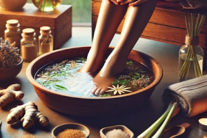 Bí quyết ngủ ngon & làn da hồng hào nhờ ngâm chân thảo mộc